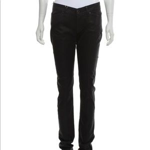 STELLA McCARTNEY COATED Mid-Rise jeans with tags